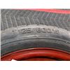 Image 5 : ROUE DE SECOURS COMPACTE #$X37165WHL960 SUR JANTE ROUGE (2019 ELANTRA)
