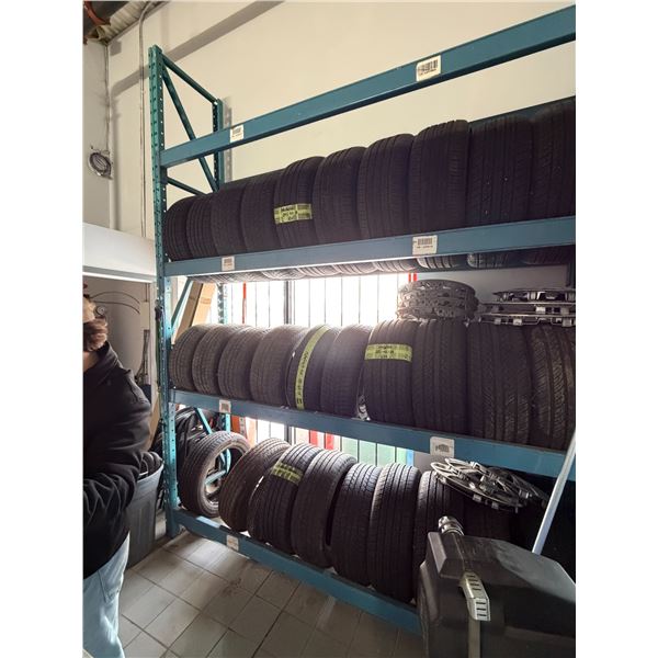PNEU RACK 100"X24"X11-1/2' (PNEUS NOT INCLUDED)