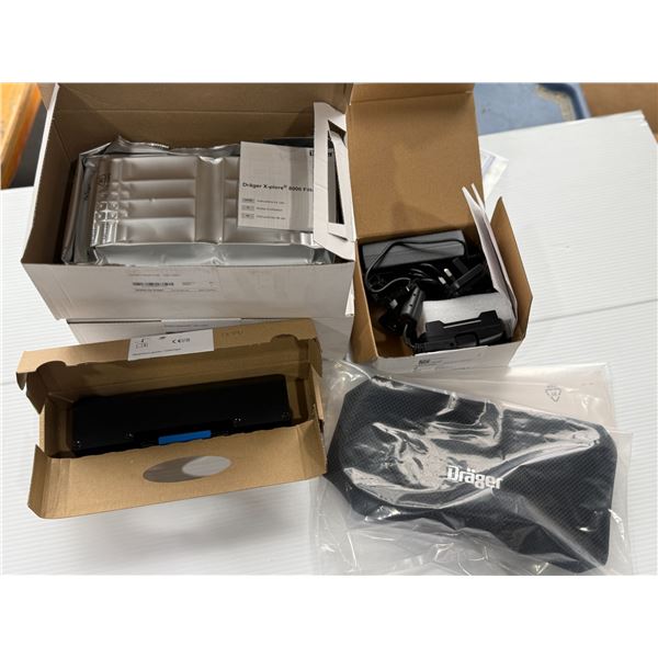 LOT: 2 DRÄGER X-PLORE® 8000 FILTRES + 1 BATTERY + 1 CHARGER