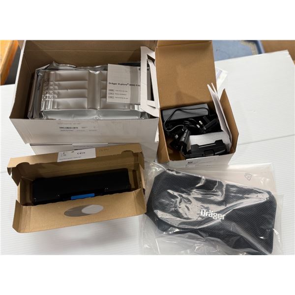 LOT: 2 DRÄGER X-PLORE® 8000 FILTRES + 1 BATTERY + 1 CHARGER