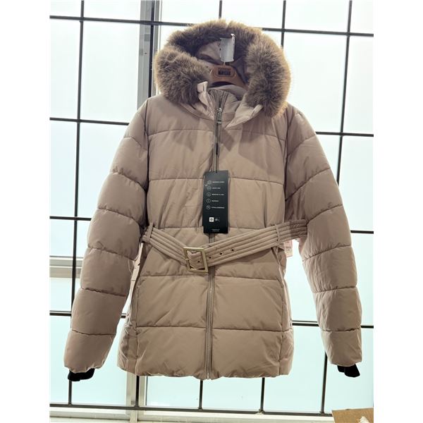 SNOBÖLL MANTEAU POUR FEMME (BEIGE) SIZE:L