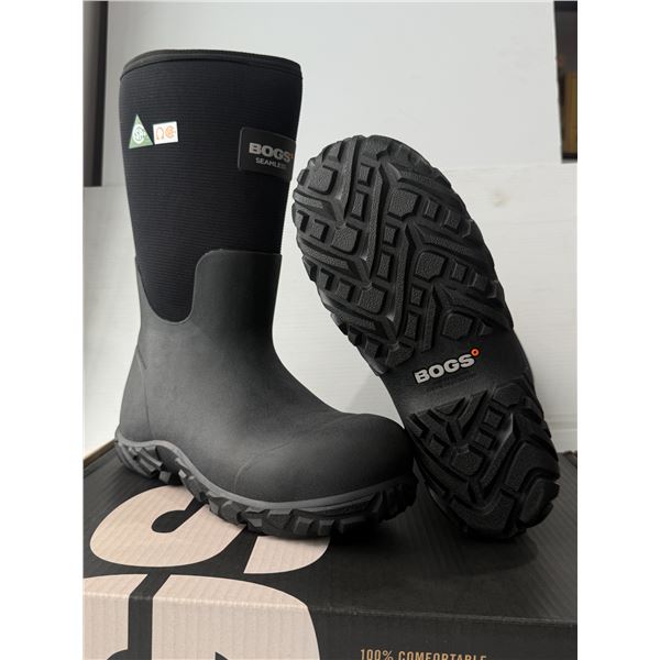 BOGS BOTTES POUR HOMME (NOIR) SIZE:10