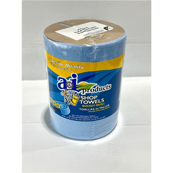ROULEAU DE AI PRODUITS ESSUIE-TOUT D'ATELIER (200 PER ROULEAU)