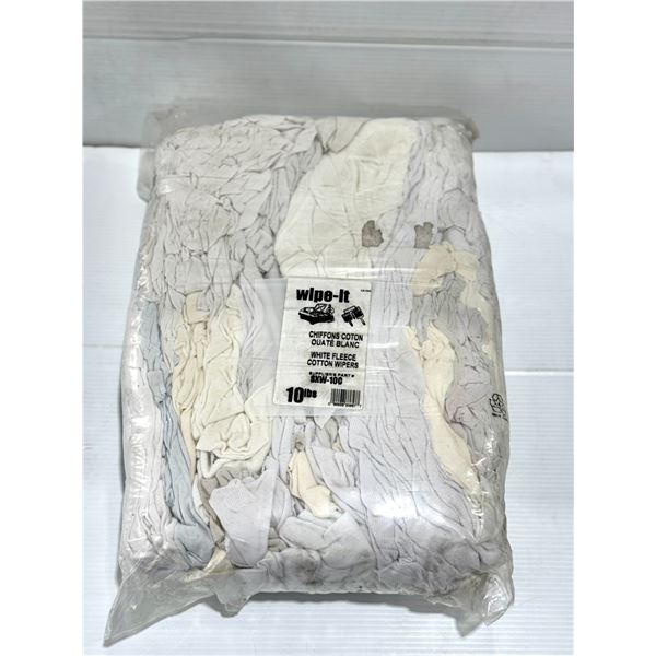 ASSORTIS BRAND 10 LBS SAC DE CHIFFONS BLANCS