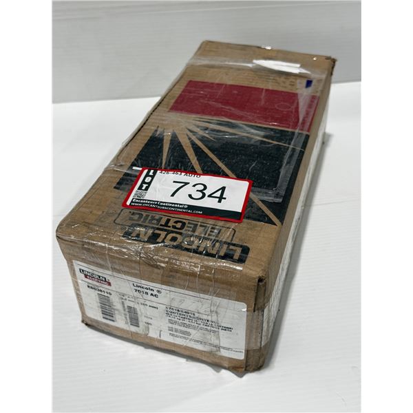 ELECTRODE DE SOUDAGE 7018 AC LINCOLN ELECTRIC, 10 LBS , 1/8"