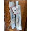 Image 1 : LOT DE 10 PRECISION BRAND 1+3/16" CLAVETTE CARREE PLAQUEE ZINC