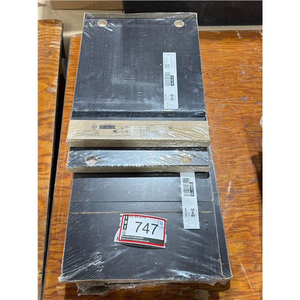 LOT DE 4 IKEA KALAX SHELF INSERTS (2 BOX - 2 DOUBLE DRAWER)