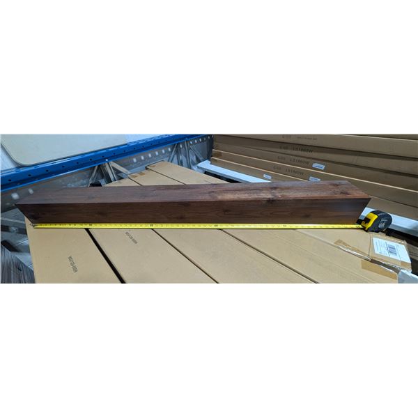 WELLAND TABLETTE FLOTTANTE NEUVE (PIN RUSTIQUE) 60"X6"X6"