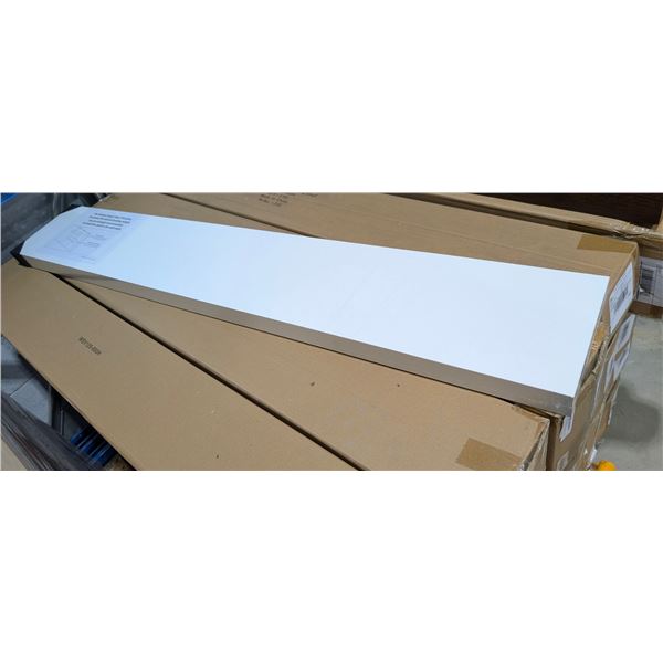 WELLAND TABLETTE FLOTTANTE NEUVE (BLANC) 59-7/8" X 9-1/4"X2"