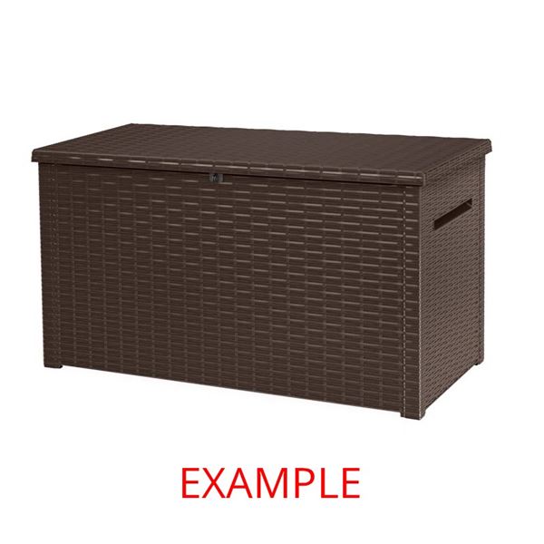 BAC DE RANGEMENT EXTERIEUR KETER JAVA BAC DE RANGEMENT EXTERIEUR 57-7/8"X32-5/8"X33-7/8"