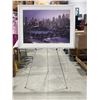 Image 1 : PRINT "RUTH ORKIN 5 P.M. WINTER 1961" 46.5"X35.5" AVEC EASEL STAND