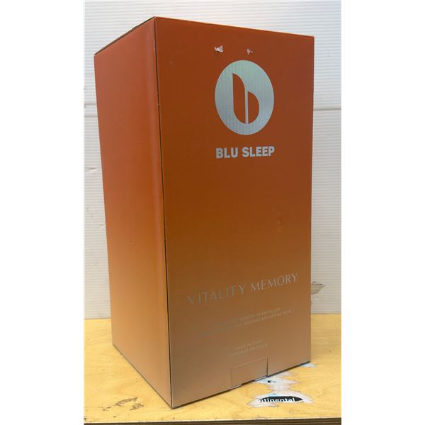 OREILLER BLU SLEEP MOUSSE MEMOIRE SOYA, SIZE 35.5"X16.5"X5.5"