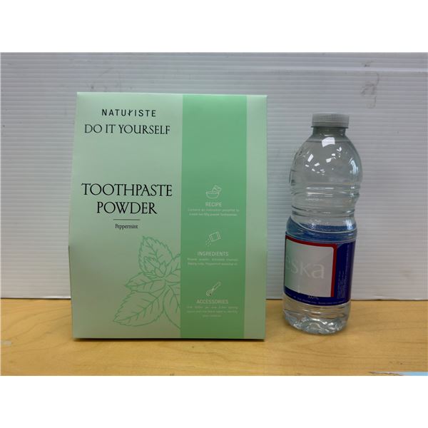 LOT DE 10 NATURISTE POUDRE À DENTIFRICE MENTHE POIVREE