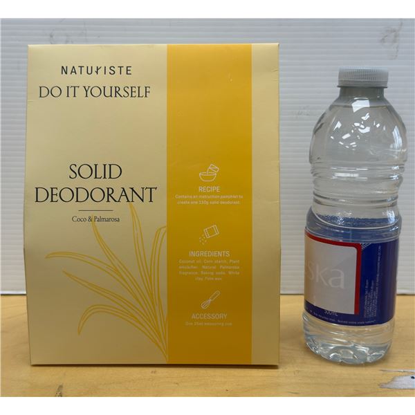 LOT DE 10 NATURISTE DEODORANT SOLIDE MAISON