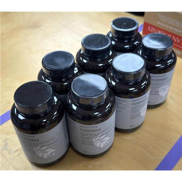 LOT DE 7 NATURISTE PERDIMAX 90 CAPSULES