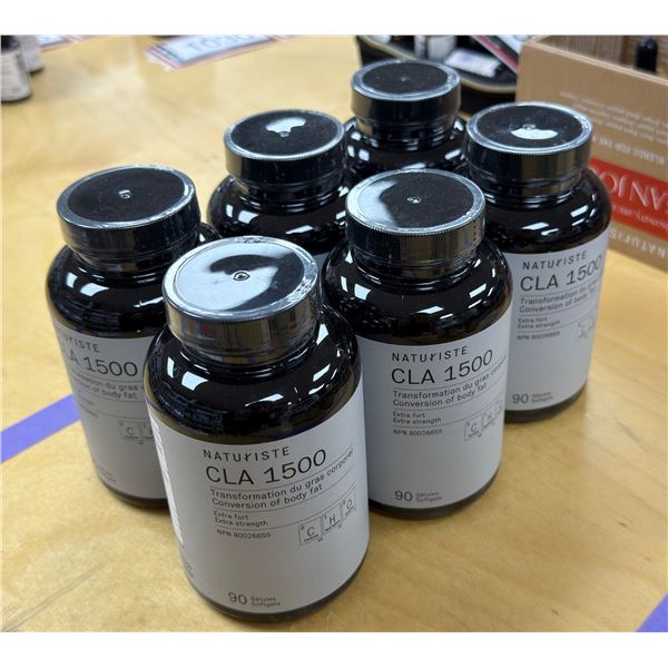 LOT DE 6 NATURISTE CLA 1500 -90 CAPSULES