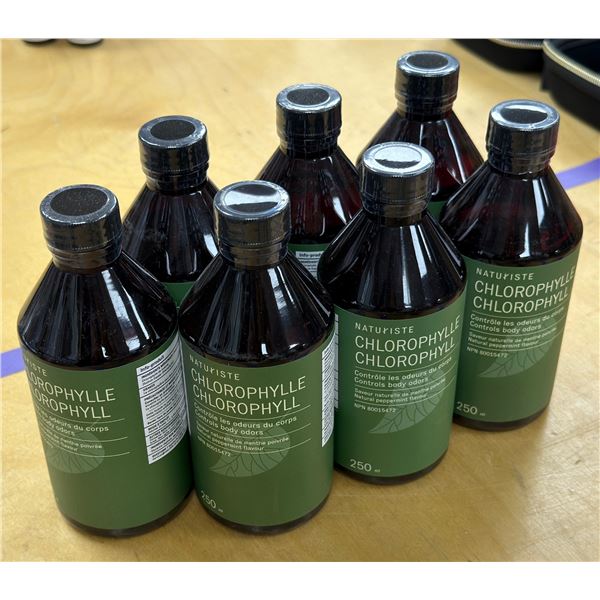 LOT DE 7 NATURISTE CLOROPHYLL 250ML