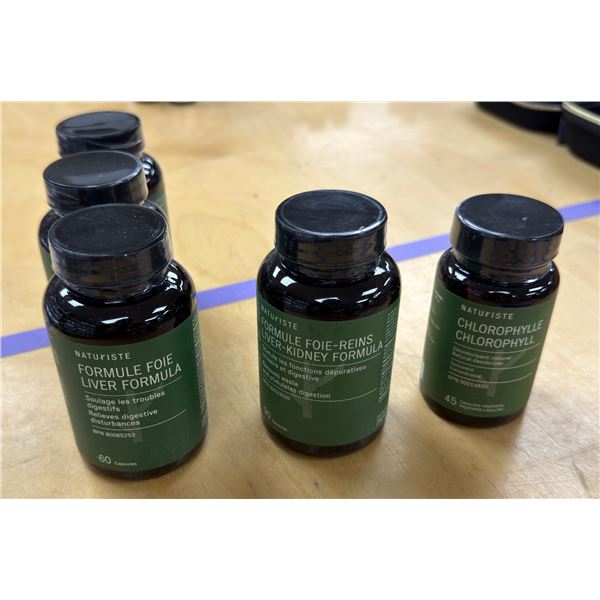 LOT DE 5 NATURISTE FORMULE POUR LE FOIE 60 CAPSULES