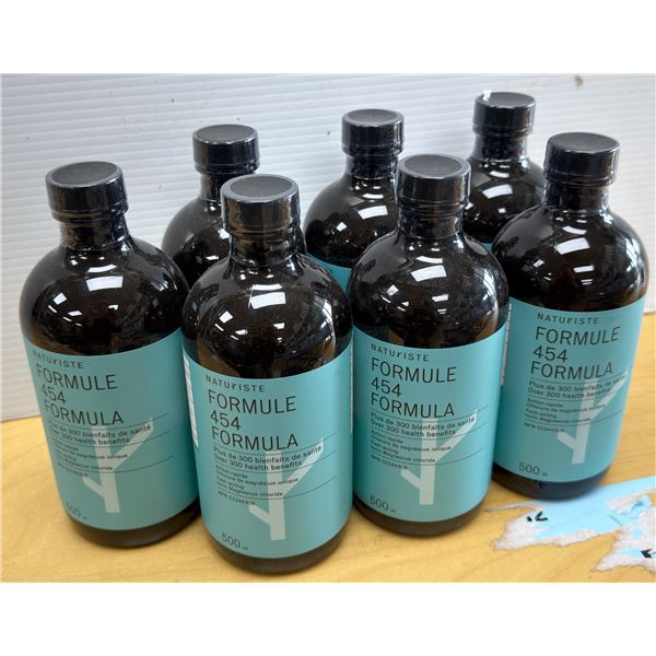 LOT DE 7 NATURISTE 454 FORMULA 500ML