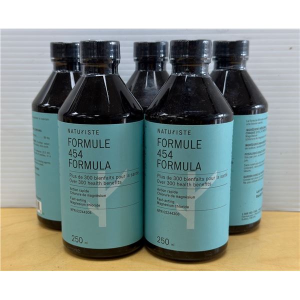 LOT DE 5 NATURISTE 454 FORMULA 250ML