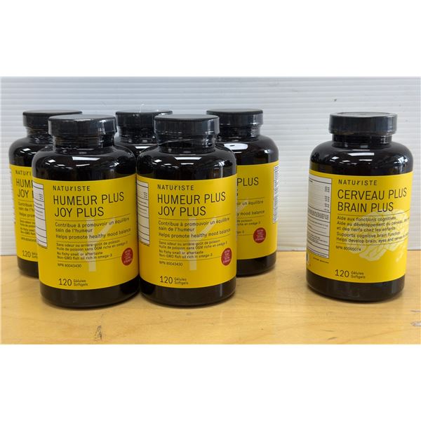 LOT DE 6 NATURISTE JOY PLUS 120 GELULES