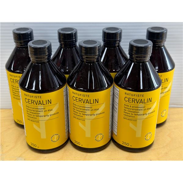 LOT DE 7 NATURISTE CERVALIN 250ML