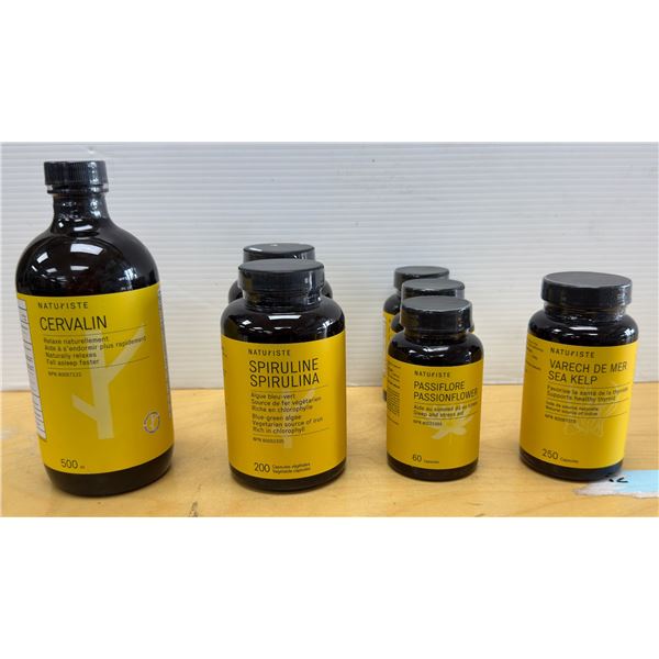 LOT DE 7 NATURISTE ASSORTIS PRODUITS