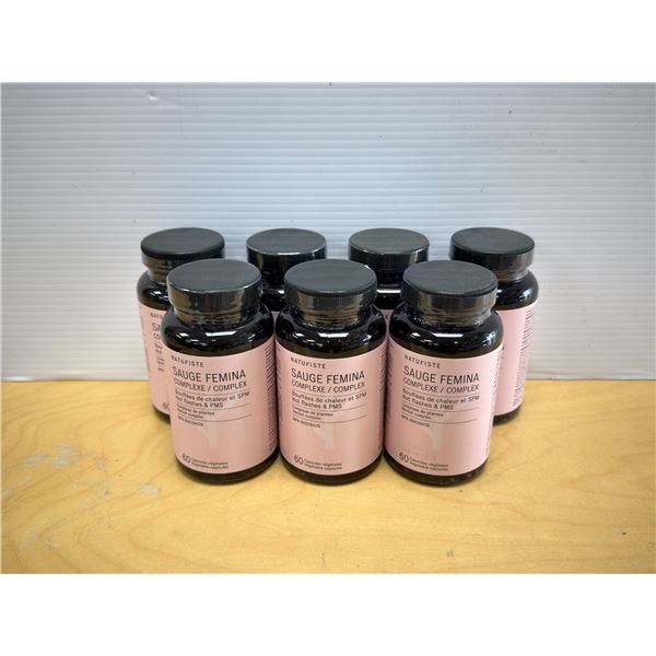 LOT DE 7 NATURISTE SAUGE FEMINA COMPLEX 60 CAPSULES