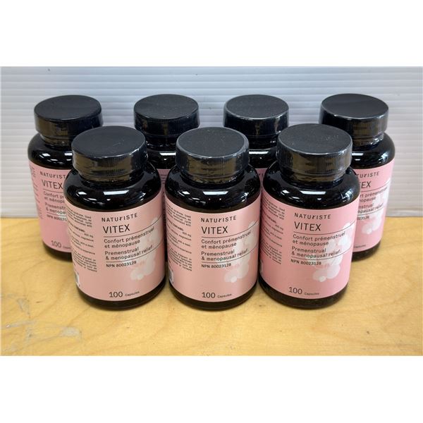 LOT DE 7 NATURISTE VITEX 100 CAPSULES