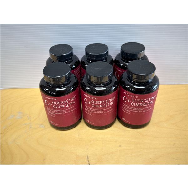 LOT DE 6 NATURISTE C+ QUERCETIN 180 CAPSULES