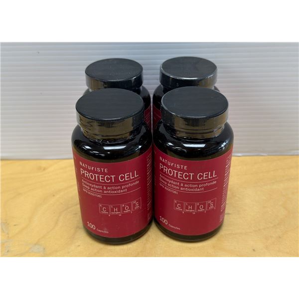 LOT DE 4 NATURISTE PROTECT CELL 100 CAPSULES