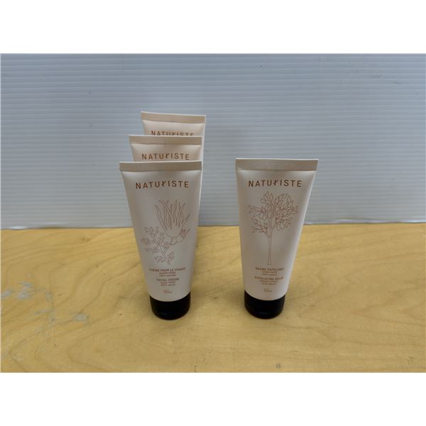 LOT DE 4 NATURISTE CREME POUR LE VISAGE 50ML