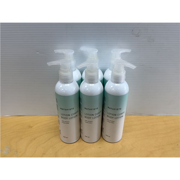 LOT DE 6 NATURISTE LOTION CORPORELLE 240ML