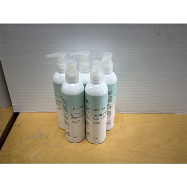LOT DE 5 NATURISTE LOTION CORPORELLE 240ML
