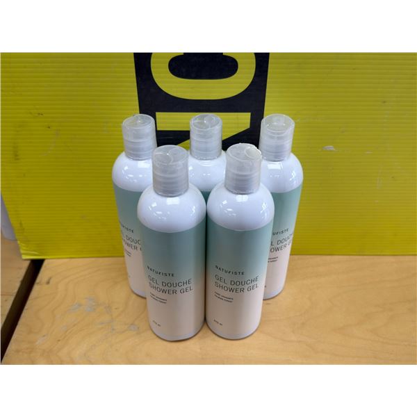 LOT DE 5 NATURISTE GELS DOUCHE 475ML