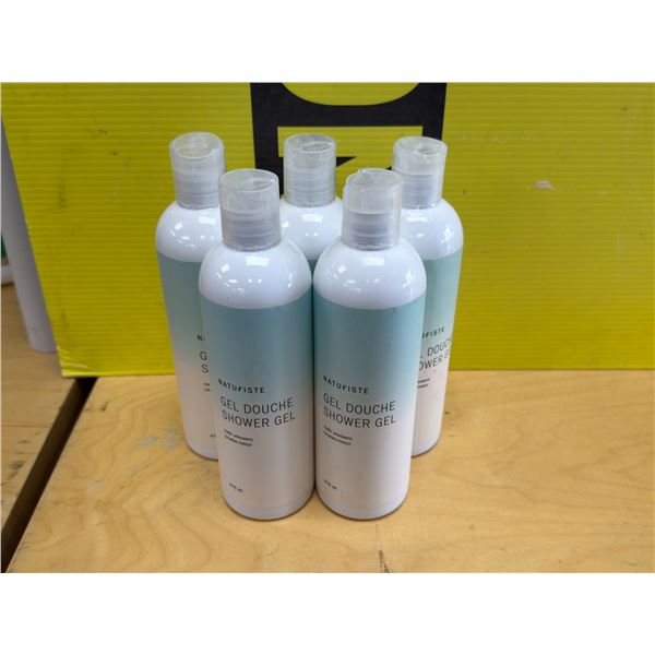 LOT DE 5 NATURISTE GELS DOUCHE 475ML