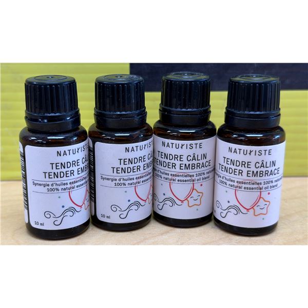 LOT DE 4 NATURISTE HUILES ESSENTIELLES -YOGA 15ML