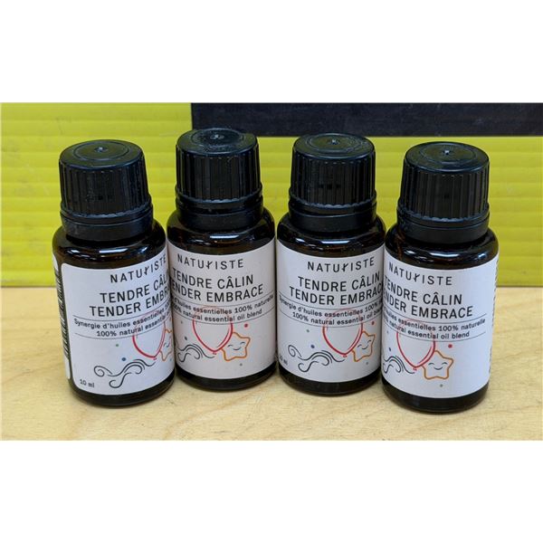 LOT DE 4 NATURISTE HUILES ESSENTIELLES -YOGA 15ML