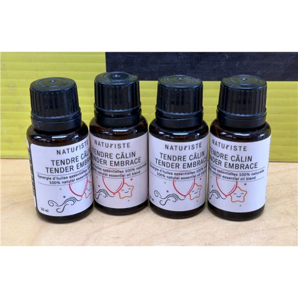 LOT DE 4 NATURISTE HUILES ESSENTIELLES -YOGA 15ML