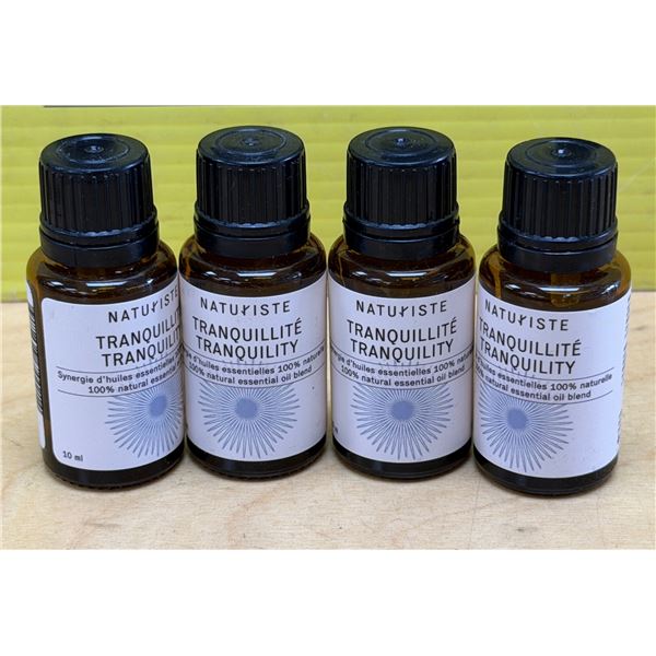 LOT DE 4 NATURISTE HUILES ESSENTIELLES -TRANQUILITY 15ML