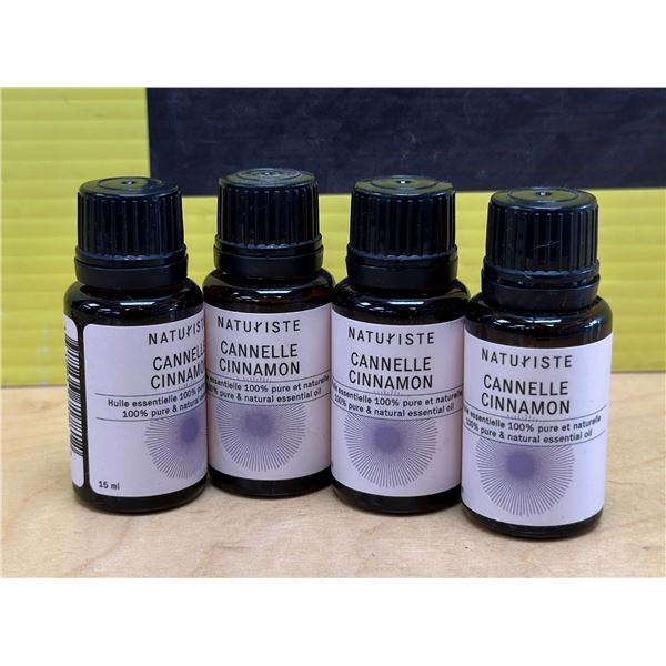 LOT DE 4 NATURISTE HUILES ESSENTIELLES -NATURE'S DEFENSE 15ML