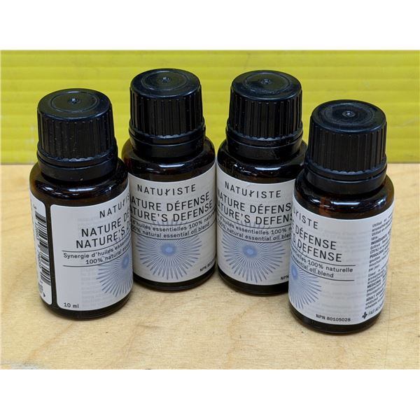 LOT DE 4 NATURISTE HUILES ESSENTIELLES -CINNAMON 15ML