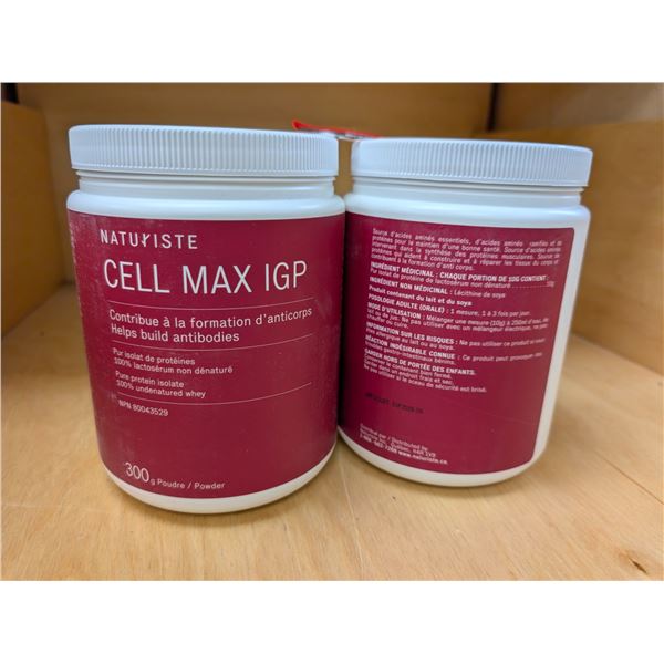 LOT DE 2 NATURISTE CELL MAX IGP 300G
