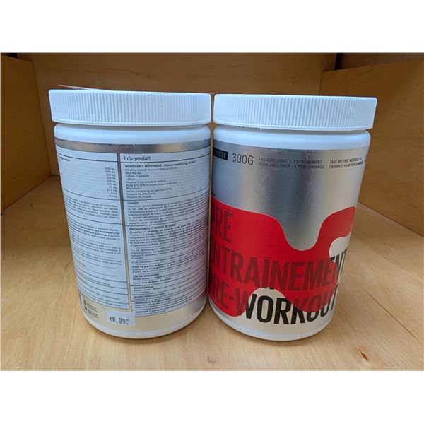 LOT DE 2 NATURISTE PRE-ENTRAINEMENT 300G