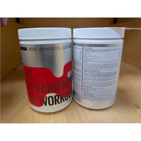 LOT DE 2 NATURISTE PRE-ENTRAINEMENT 300G