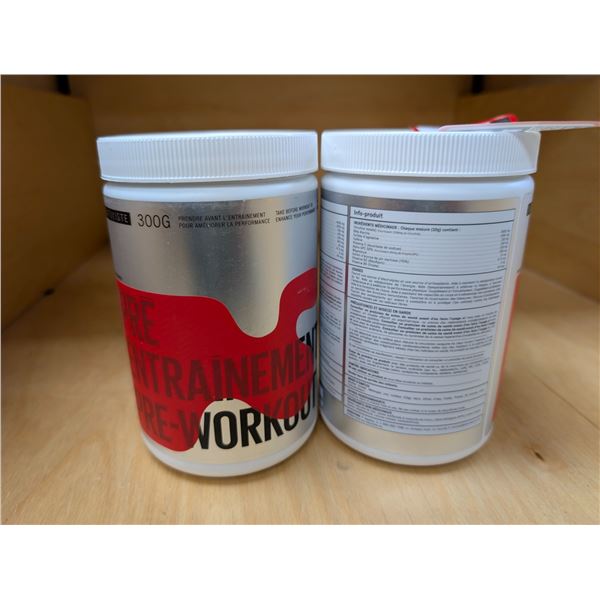 LOT DE 2 NATURISTE PRE-ENTRAINEMENT 300G
