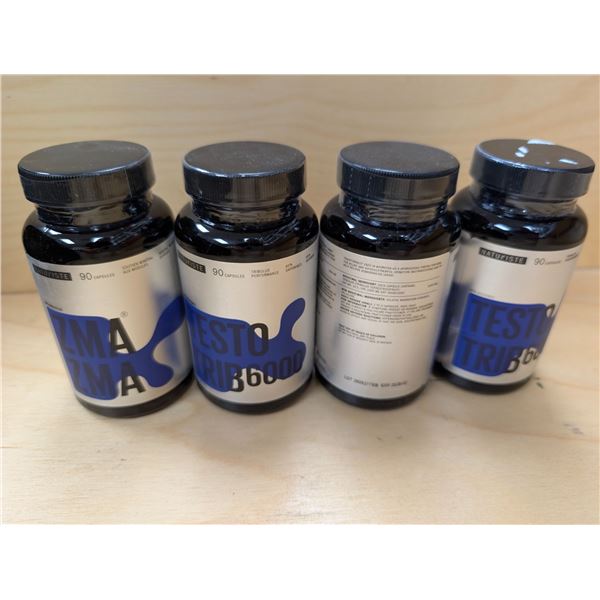 LOT DE 4 NATURISTE ZMA -90 CAPSULES