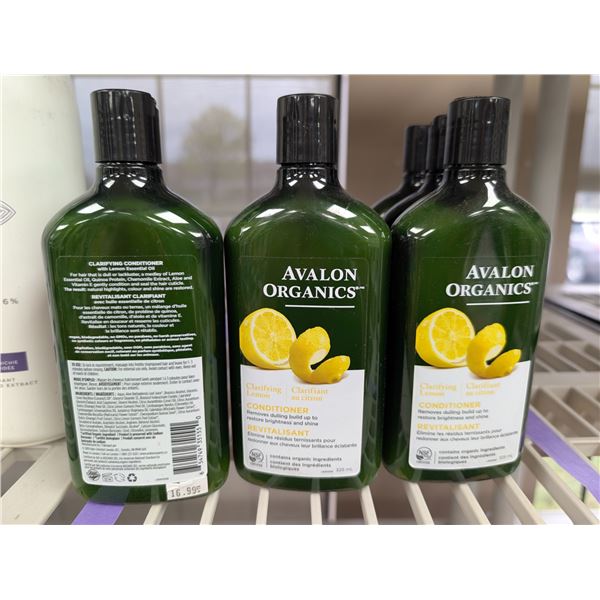 LOT DE 6 AVALON REVITALISANT BIOLOGIQUE 325ML
