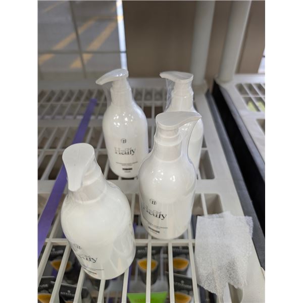 LOT DE 4 HALLY LOTIONS CORPORELLES 250ML