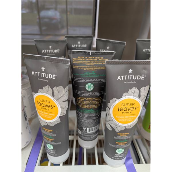 LOT DE 6 ATTITUDE ENERGIZING GINSENG 240ML